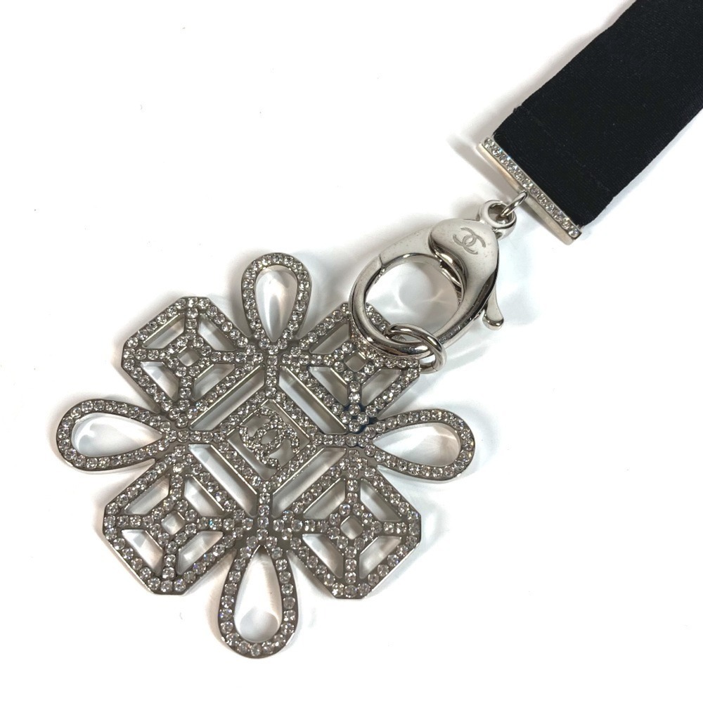 CHANEL Authentic Black Logo Necklace - Picture 3 of 9